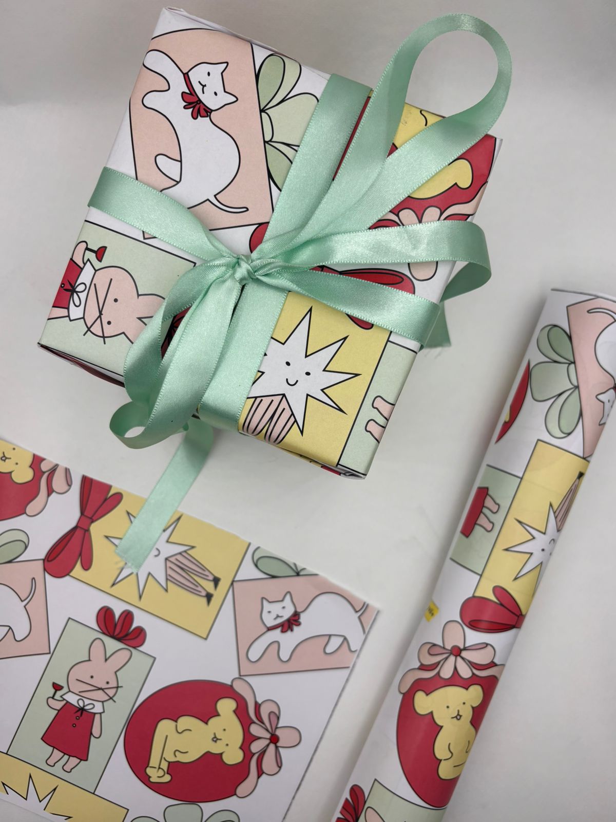 Papel envoltura navidad set de 3