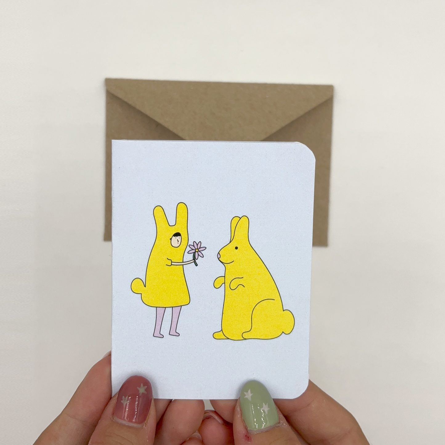 Tarjeta mini disfraz