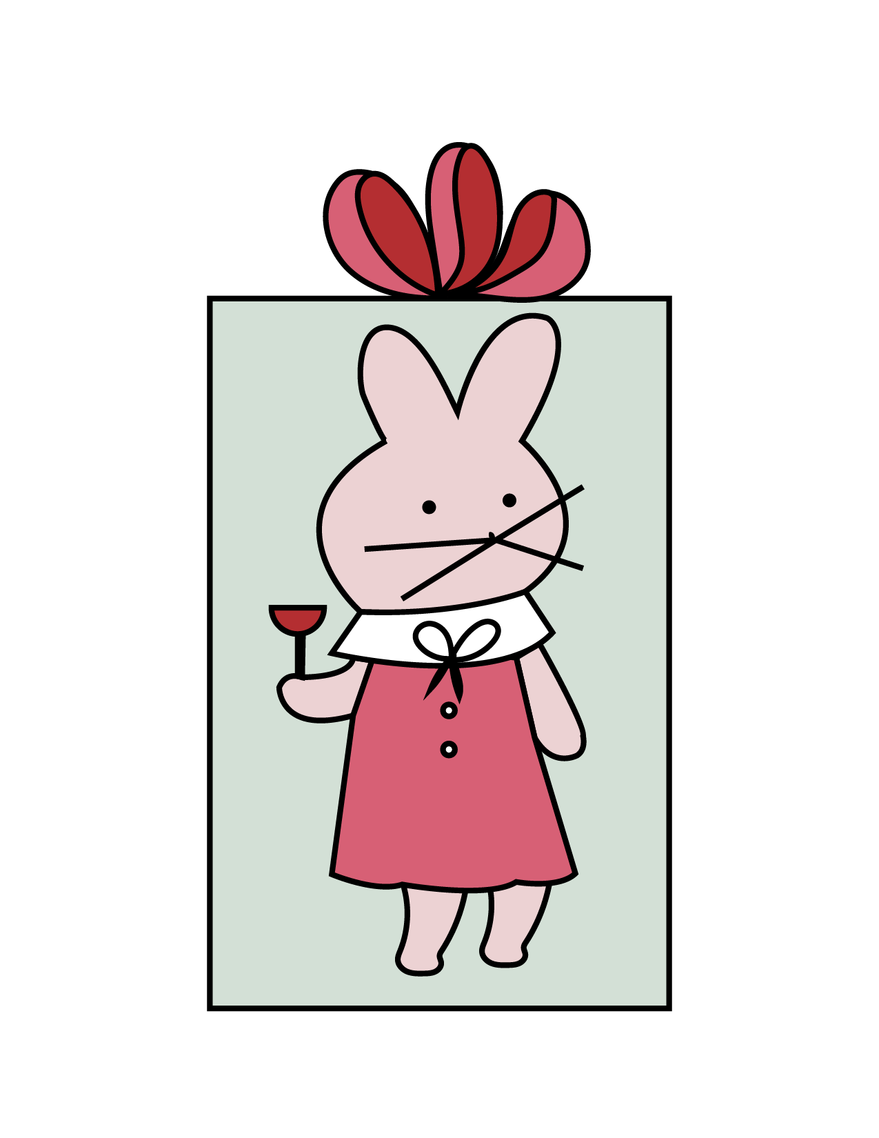 Set de postales navideñas