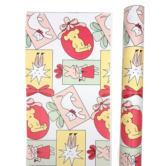 Papel envoltura navidad set de 3