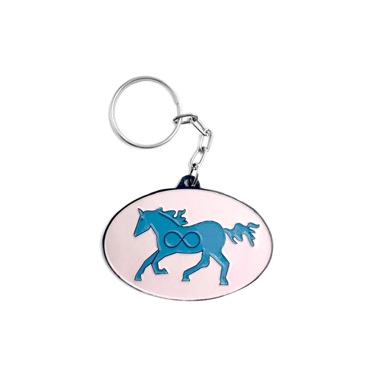 Llavero caballo infinito
