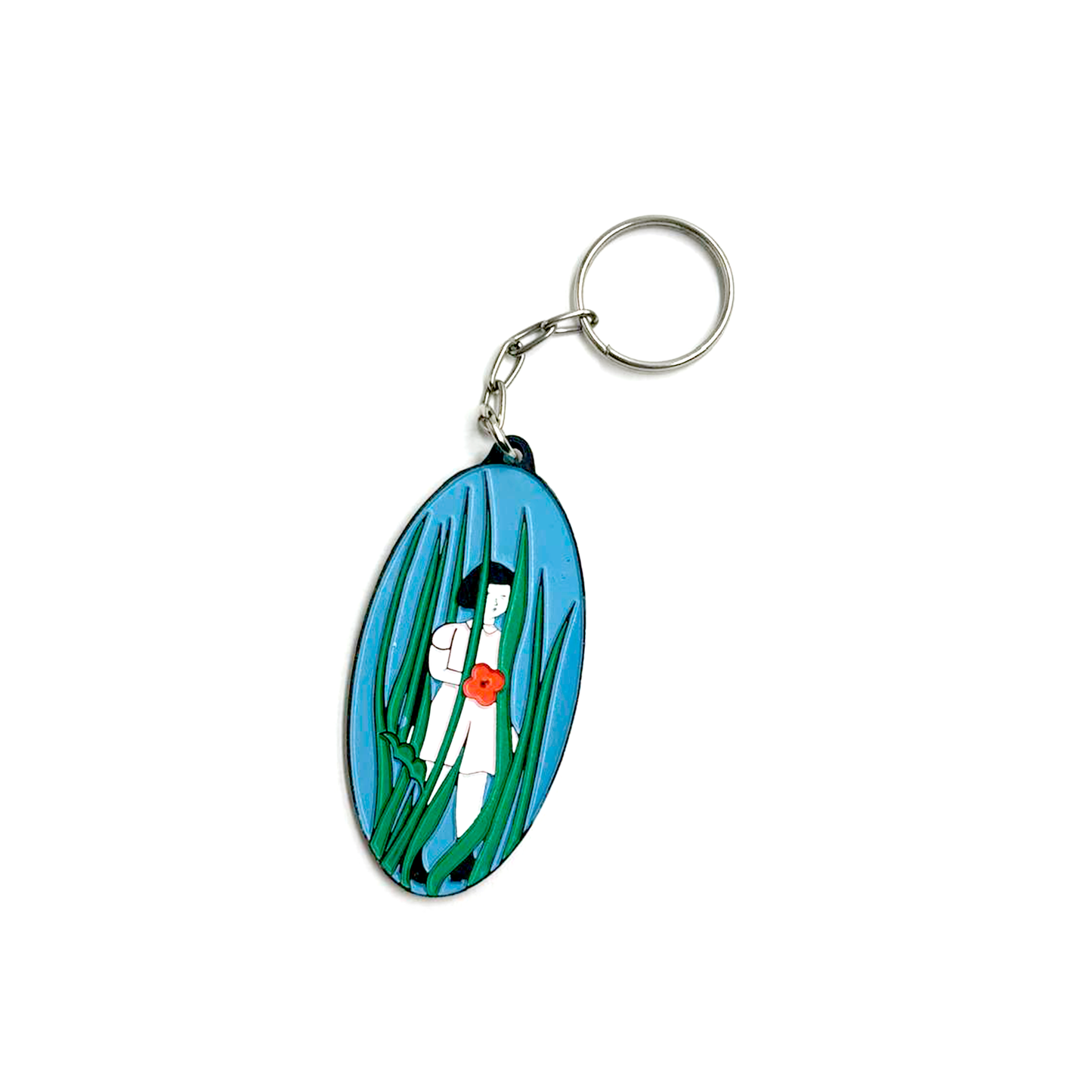 Llavero pasto salvaje