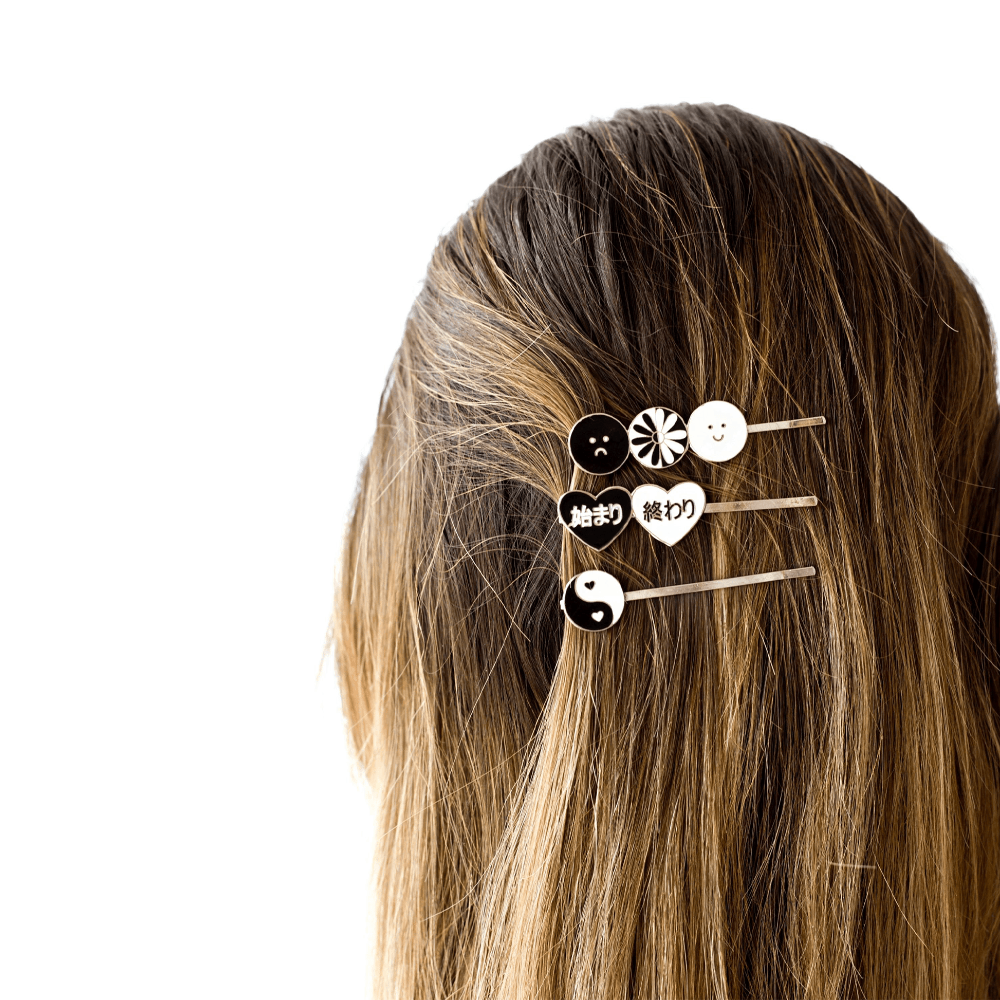 Pasadores cabello PRINCIPIO FIN – Materia Ilustrada