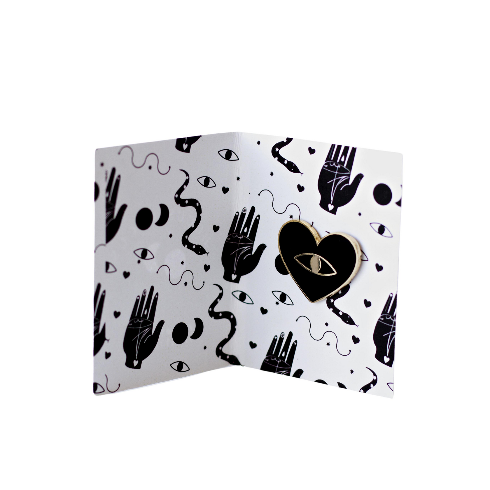 Pin Corazón Materia Ilustrada